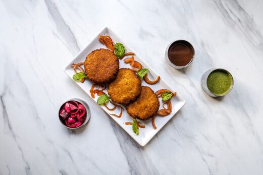 Jackfruit Galouti Kebabs