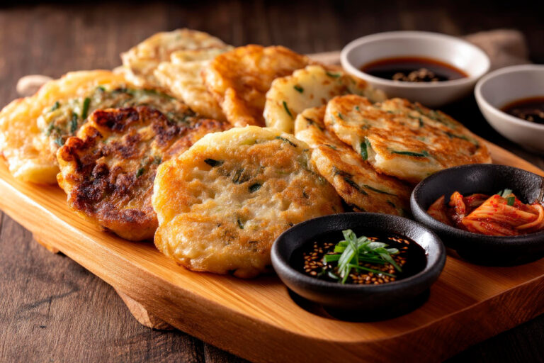 Yachaejeon: Korea’s Crispy Vegetable Pancake
