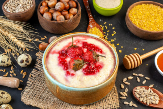 Moustalevria: Traditional Greek Grape-Must Pudding with Natural Sweetness