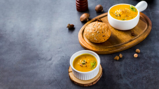 Bafla Bati: Traditional Wheat Dumplings Served with Dal and Ghee